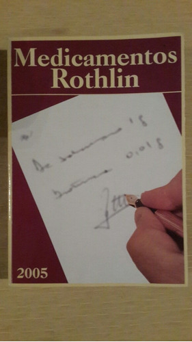 Medicamentos Rothlin Con Cd Ed.2005