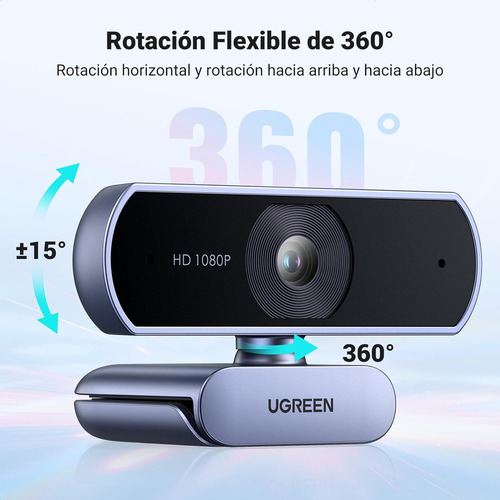 Cámara Web Hd 1080p A30fps Compatible
