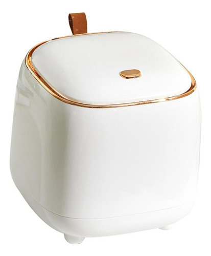 Mini Papelera De Escritorio Cubo De Basura Cubos De Blanco