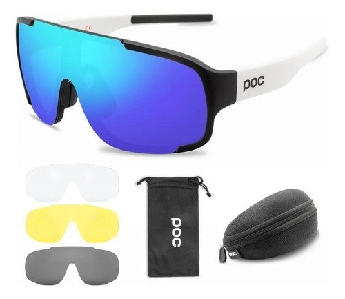 Kit 6 Poc Lentes De Sol Polarizadas