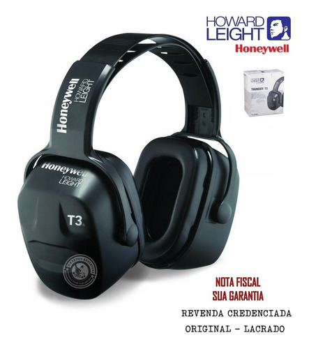 Abafador De Ruido Protetor Auditivo Honeywell Thunder T3