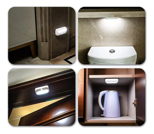 Luz Luminária Noturna Sensor De Movimento Led Inteligente