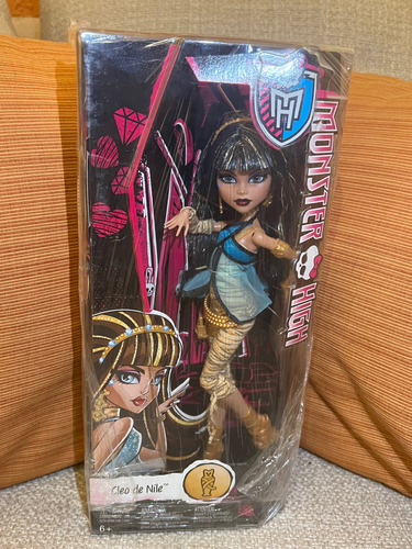 Muñeca Monster High Cleo Del Nile Basica Completa W3 G1 (Usado)