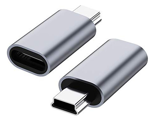 Adaptador Usb C A Mini Usb 2.0, (paquete De 2) Tipo C Hembra