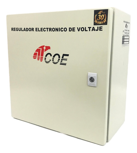 Regulador De Voltaje 19 Kva,monofásico, 120v, 2 Años