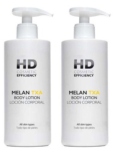 Hd Melan-txa Locion Corporal 400 Ml *aclarante Pack Con 2