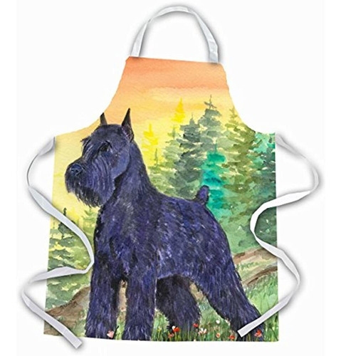 Delantal Schnauzer Ss1051apron De Tesoros De Caroline, Grand