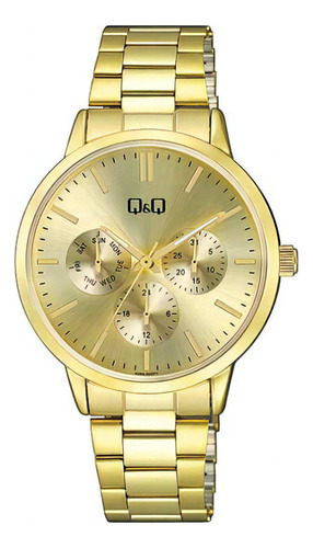 Reloj Para Mujer Q&q A04a A04a-004py Dorado