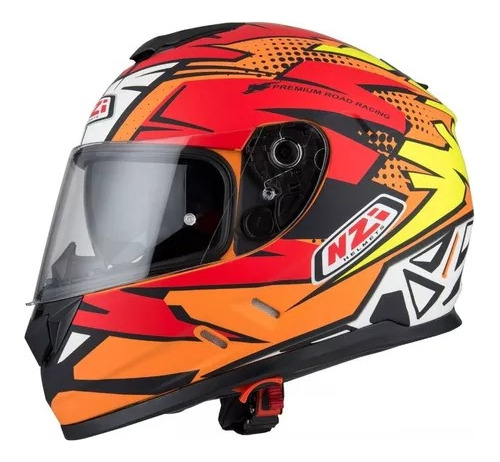Capacete Fechado Com Óculos Solar Nzi Symbio2 Flash Loja