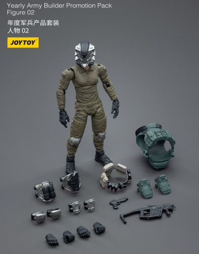 Joy Toy 1/18 7 Figuras Army Builder Nuevas