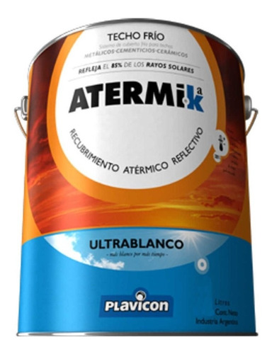 Plavicon Atermik Recubrimiento Atermico Reflectivo 20l - Rex