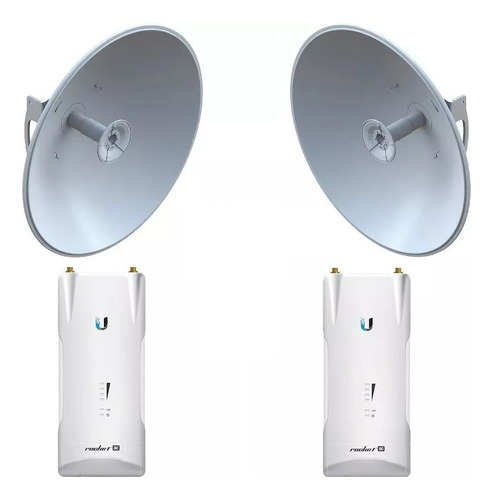 Enlace Radio Ubiquiti R5ac-lite + Antena Rd-5g30-lw 50km