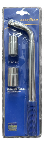 Llave De Rueda L Goodyear Tubo Intercambiables 17,19,21,23mm