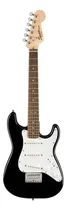 Comprar Guitarra eléctrica Squier by Fender Mini stratocaster de álamo black brillante con diapasón de laurel indio