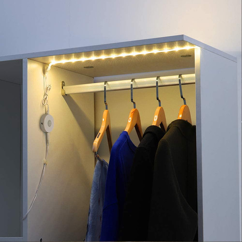 Imagen 5 de 9 de Luz De Tira De Sensor De Movimiento Inteligente Led Cama Imp