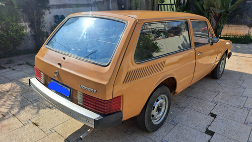 Vw Variant Ii, 1978, Marrom Saveiro, Selada Vidros Originais
