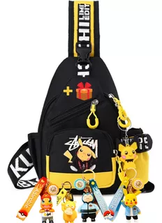 Pikachu Figura D Colección Bolso Pokémon Go Mochila Pokebola