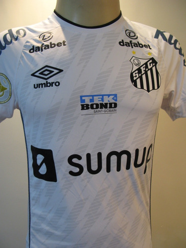 Camisa Futebol Santos Sp Umbro (2021) Usada Jogo 3046 (Usado)