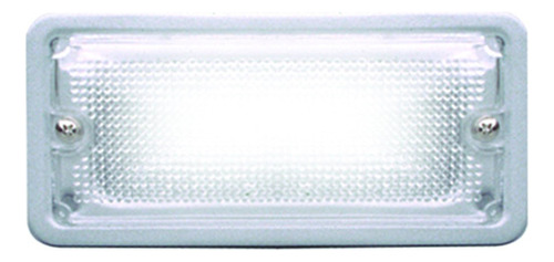 Optronics 193bsp Negro Semi-recessed Cupula Luz