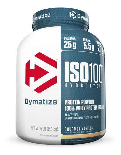 Proteina Iso 100 5 Lb - Dymatize