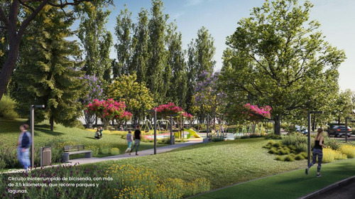 Lote En Venta Chacras De Coria - Parque Isla En Proyecto Qvattro Viamonte - Mendoza