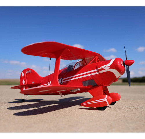 Avião Rc E-flite Umx Pitts S-1s Bnf Basic Com As3x E Safe