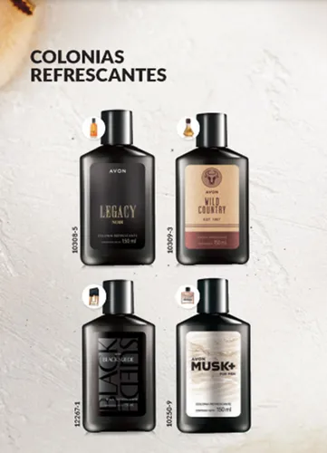 Colonia Diaria Refrescante Wild Country Avon