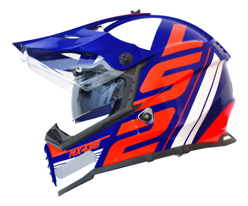 Capacete Ls2 Mx436 Pioneer Evo Trophy Big Trail Pala Moto