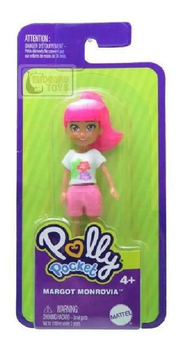 Polly Pocket Margot Monrovia Básica 10cm - Mattel