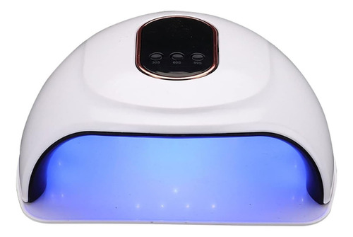 Cabina Lampara Smart Tech Uñas Esculpidas Uv Led Sensor Profesional Digital Color Blanco