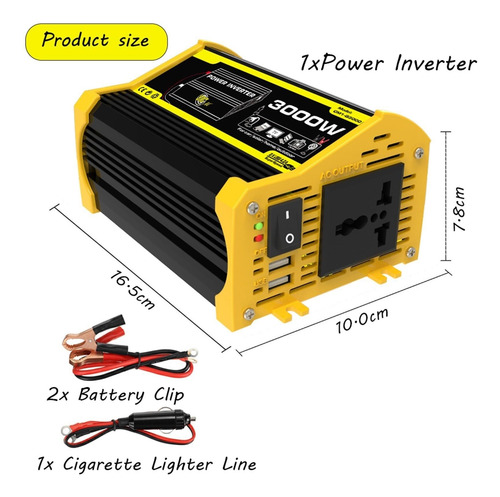 Kit De Panel Solar 50w Regulador De 50a Inversor 3000w 110v