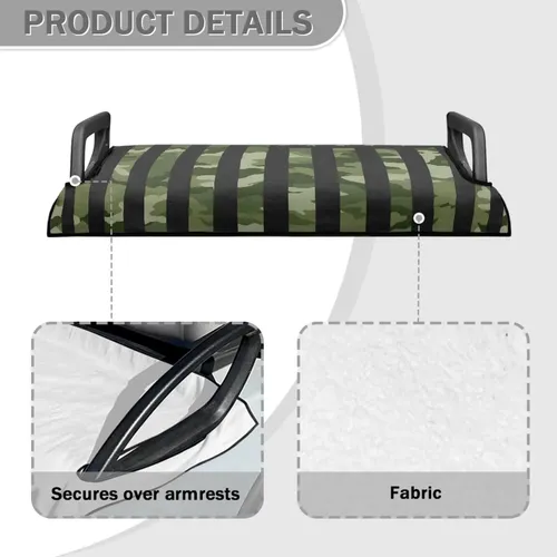 Darisoco Camo Green Usa Flag Golf Covers Para Carro Tie Dye