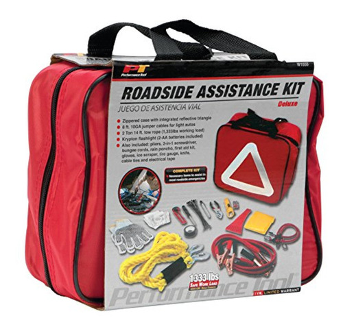 Kit De Ermgencia Para Autos Performance Tool W1555 Kit De As