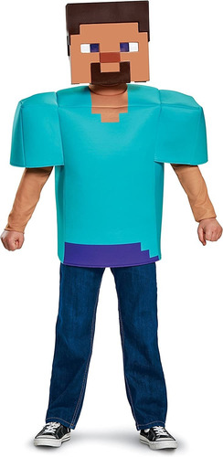 Disguise - Disfraz Clásico De Minecraft De Steve, Multicolor