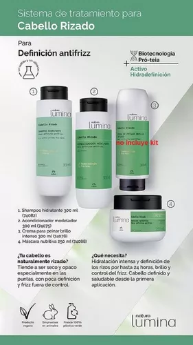 Natura Lumina Tratamiento Capilar Cabello Rizado