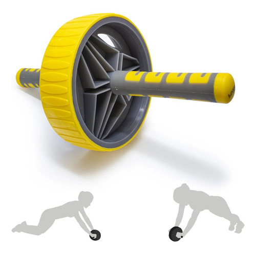 Roda Exercícios Abdominal Lombar Exercise Wheel (roda Larga)