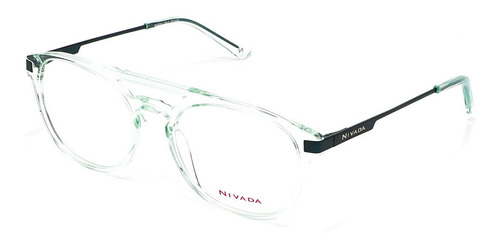 Lentes Oftálmicos Nivada Hombre Armazón Transparente Verde