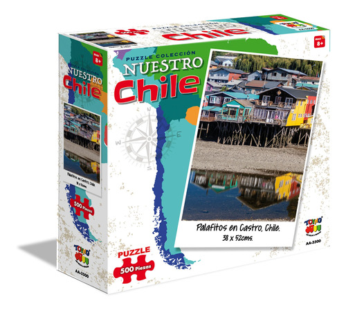 Puzzles 500 Palafitos En Castro