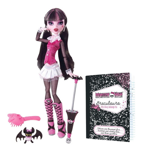 Muñeca Draculaura Monster High Stardoll Mattel 1a Edición
