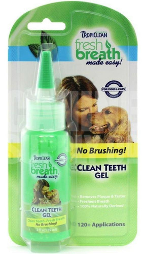 Gel Removedor De Tartáro Fresh Breath Tropiclean - 59 Ml