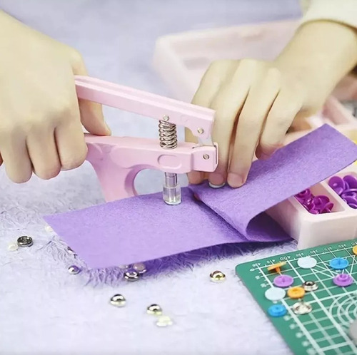 Pinza Kam Botón Presión Broche T5 18 Colores 200 Juegos