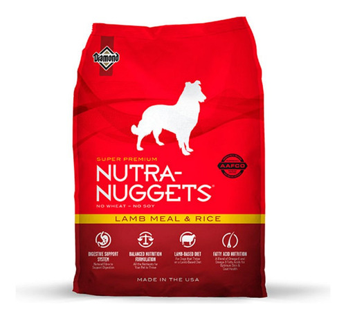 Concentrado Nuggets 7.5 Kg Cordero Y Arroz