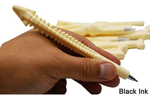 Maydahui 10pcs Bolígrafos Con Forma De Hueso Enfermera Docto