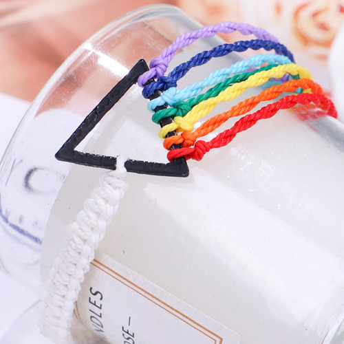 Pulsera De Cadena De Joyería Unisex De Moda Trenzada Hecha A