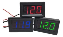 Comprar Voltimetro Digital Cuadrado 12-24v Para Autos ,camiones ,bus