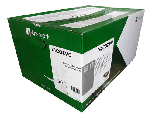 Fotocondutor Lexmark 74c0zv0 Original Novo