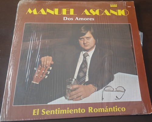 Manuel Ascanio - Dos Amores Lp Vinil En Muy Buen Estado 