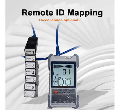 Testador De Cabo De Rede Portátil Et618 Com Display