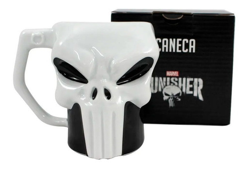 Caneca 3d Punisher | Justiceiro | Marvel | Original