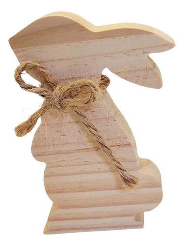 Señal De De Madera, Centro De Mesa De Mesa De Conejo Sin
